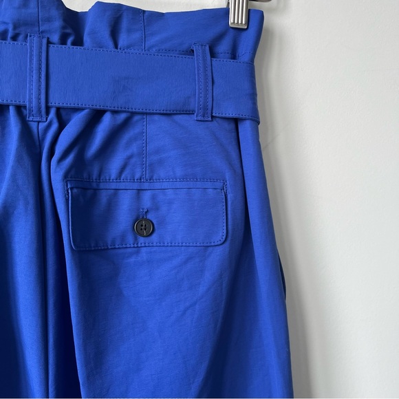 Banana Republic Wide-Leg Paperbag Pant in Voltage Blue Size 6 - Picture 11 of 14
